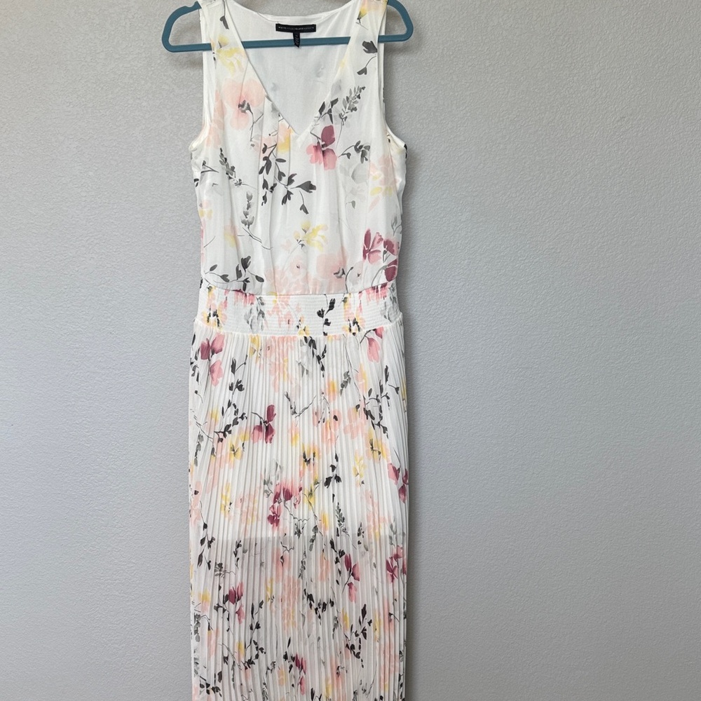 White House Black Market Floral Midi Maxi Dress